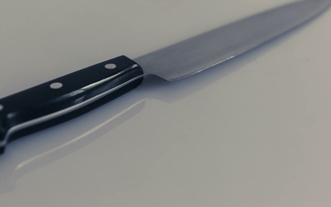 Intervención policial ante armas blancas